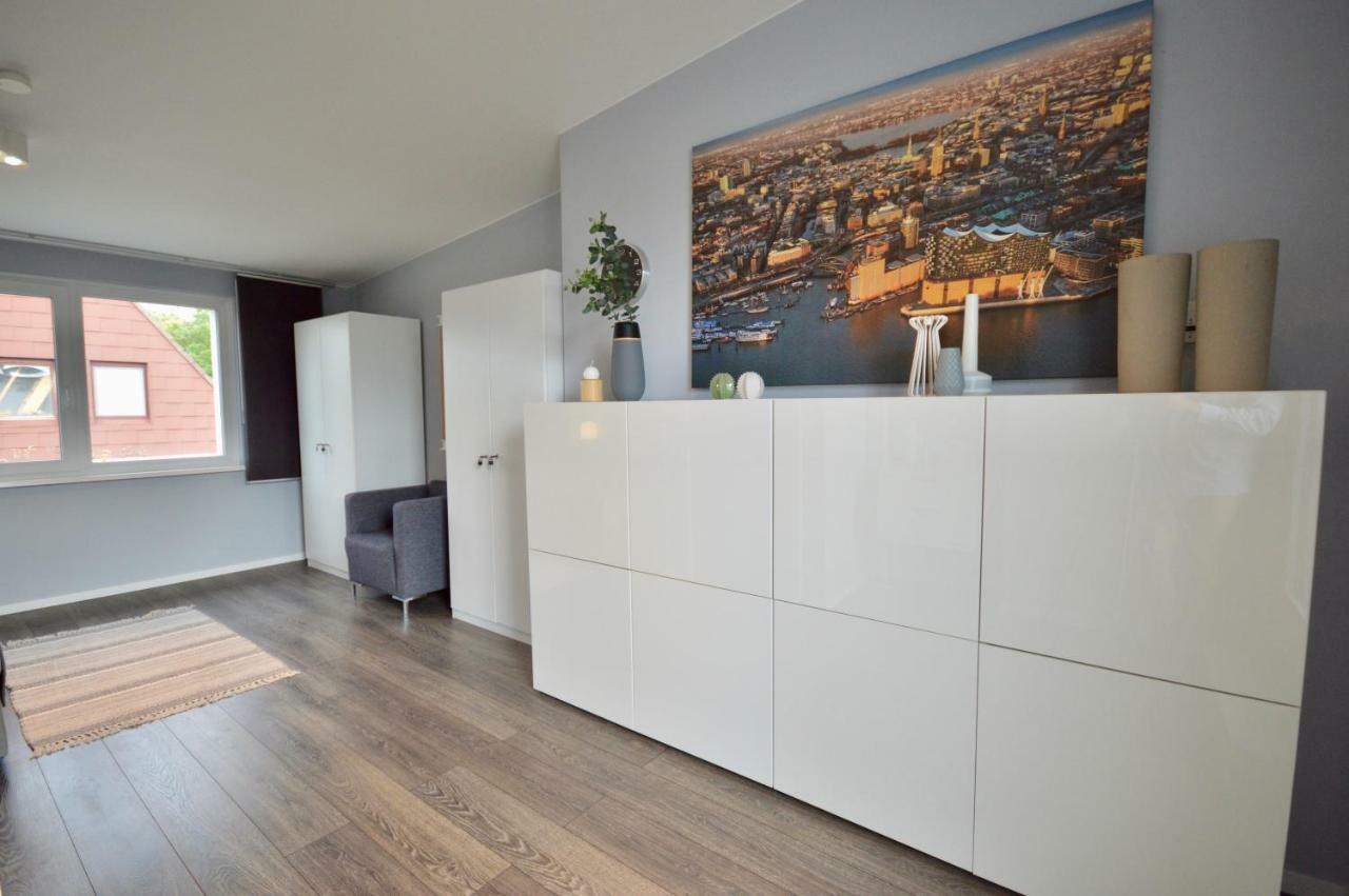 Ferienwohnung Urbaner Lifestyle im klimaneutralen Effizienzhaus Hamburg Exterior foto